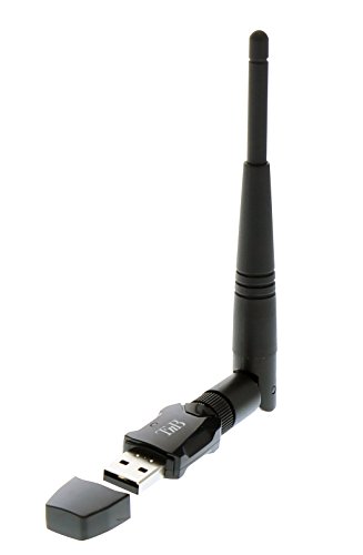 T'nB ADWF150 WLAN-USB-Adapter, 150 Mbit/s schwarz 300 mbps von T'nB