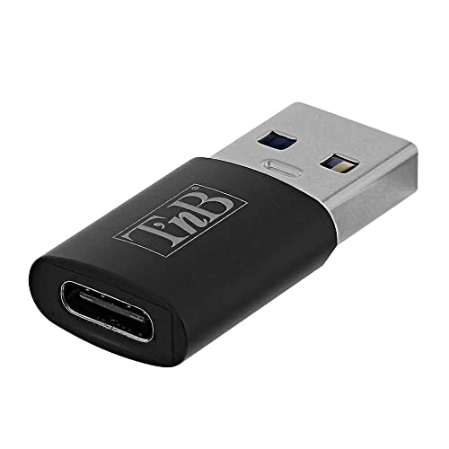 T'nB Adapter USB auf USB-C – Schwarz von T'nB