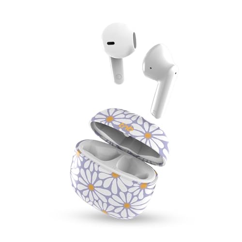 T'nB Bluetooth-Kopfhörer, kabellos, Kollektion Exclusiv, Bluetooth 5.3 mit integriertem Mikrofon, 15 Stunden Wiedergabe, Touch-Steuerung, Bluetooth-Ohrhörer, Semi-Intra-Ear – Modell Flower T'nB Bluetooth-Kopfhörer, kabellos, Kollektion Exclusiv, Bluetooth 5.3 mit integriertem Mikrofon, 15 Stunden Wiedergabe, Touch-Steuerung, Bluetooth-Ohrhörer, Semi-Intra-Ear – Modell Flower von T'nB