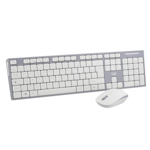 T'nB Ensemble Clavier - Souris sans fil Classy (Gris/Blanc) von T'nB