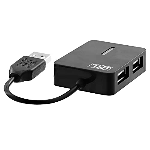T'nB First USB 2.0 4-Port Hub schwarz von T'nB