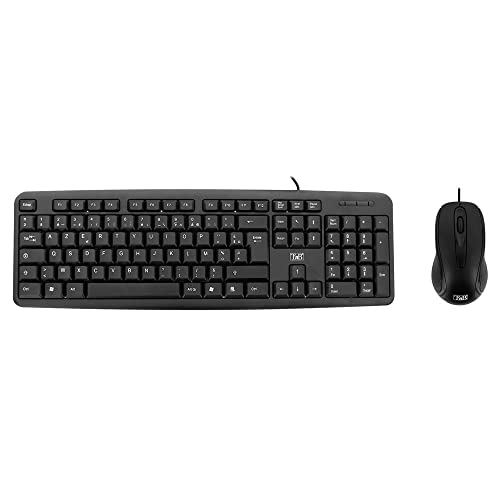 T'nB KBCOMBO1 Schwarze Maus/Tastatur von T'nB