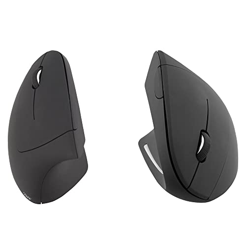 T’nB MWERGOVLEFT Ergonomische, Vertikale Kabellose Maus für Linkshänder schwarz von T'nB