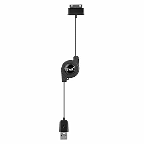T'nB Tug'n Block Lade- und Synchronisationskabel für Samsung Galaxy Tab, Schwarz von T'nB