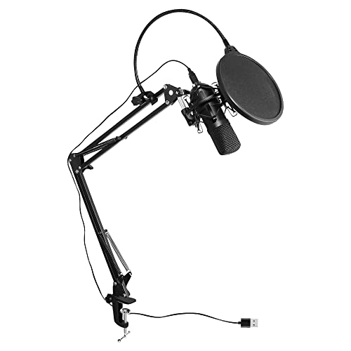 TnB Influence Mikrofon Nierencharakteristik Kondensatormikrofon Professionelle Qualität, Komplettpaket - Gelenkarm - Mütze - Popfilter - Vibrationsunterstützung, ideal für Streaming, Podcast - Schwarz TnB Influence Mikrofon Nierencharakteristik Kondensatormikrofon Professionelle Qualität, Komplettpaket - Gelenkarm - Mütze - Popfilter - Vibrationsunterstützung, ideal für Streaming, Podcast - Schwarz von T'nB