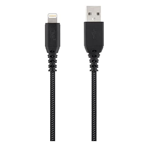 Tnb XTREMWORK Lightning-Kabel, verstärkt, 3 m, Schwarz von T'nB