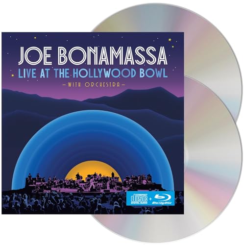 Joe Bonamassa, Neues Album 2024, Live At The Hollywood Bowl With Orchestra, CD + Blu-ray Digipack mit 24 Seitem Booklet von T o n p o o l