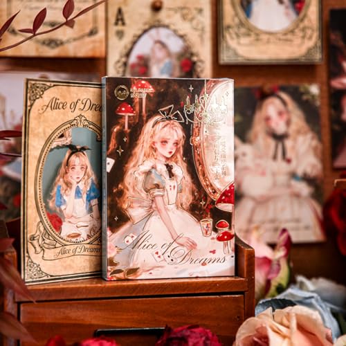 Vintage-Postkarten Alice of Dreams, 30 Retro-Reisepostkarten, Motiv: Alice im Wunderland, ideal als Geschenk und stimmungsvolle Raumdekoration (verzauberte Kunst) von T-shin