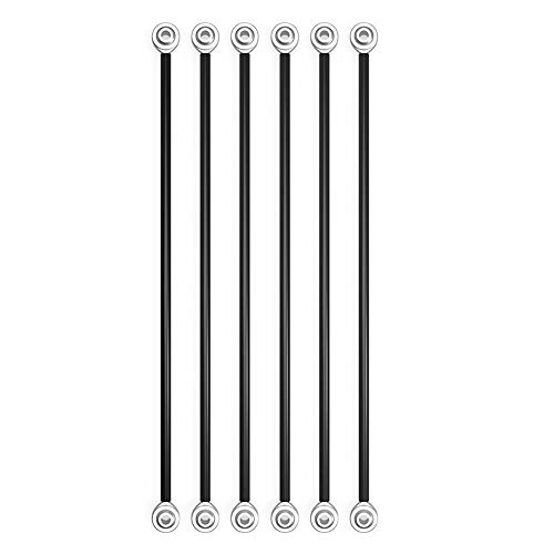 T&F 1 Set Carbon Diagonal Push Rod Metall Durchmesser 5x3mm Carbon Rod für 3D Drucker 18cm M3 von T&F