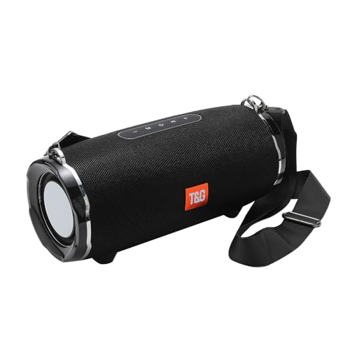 TG187 High Power Portable Wireless Speaker, Dual Speaker Hi-Res Audio, Surround Sound, TWS Dual Pairing, Portable Speaker, USB Charging, IPX4, FM/TF/USB Compatible TG187 High Power Portable Wireless Speaker, Dual Speaker Hi-Res Audio, Surround Sound, TWS Dual Pairing, Portable Speaker, USB Charging, IPX4, FM/TF/USB Compatible von T&G