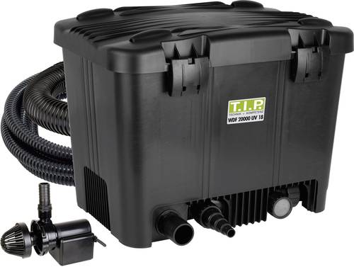 T.I.P. - Technische Industrie Produkte 30285 WDF 20000 UV 18 Filter-Set mit UVC-Klärgerät 3800 l/h T.I.P. - Technische Industrie Produkte 30285 WDF 20000 UV 18 Filter-Set mit UVC-Klärgerät 3800 l/h von T.I.P. - Technische Industrie Produkte