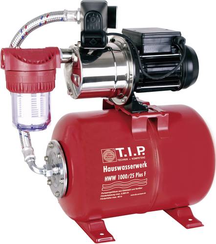 T.I.P. - Technische Industrie Produkte 31144 Hauswasserwerk HWW 1000/25 Plus F 230V 3300 l/h von T.I.P. - Technische Industrie Produkte