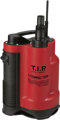 T.I.P. - Technische Industrie Produkte I-COMPAC 7500 30190 Schmutzwasser-Tauchpumpe 7.500 l/h 5m T.I.P. - Technische Industrie Produkte I-COMPAC 7500 30190 Schmutzwasser-Tauchpumpe 7.500 l/h 5m von T.I.P. - Technische Industrie Produkte