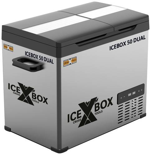 T.I.P. - Technische Industrie Produkte Icebox 50 DUAL Kühlbox EEK: D (A - G) Kompressor 12 V, 24 V, von T.I.P. - Technische Industrie Produkte