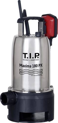 T.I.P. - Technische Industrie Produkte Maxima 180 PX 30121 Schmutzwasser-Tauchpumpe 10500 l/h 7m von T.I.P. - Technische Industrie Produkte