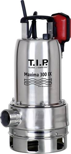 T.I.P. - Technische Industrie Produkte Maxima 300 IX 30116 Schmutzwasser-Tauchpumpe 18000 l/h 8m von T.I.P. - Technische Industrie Produkte