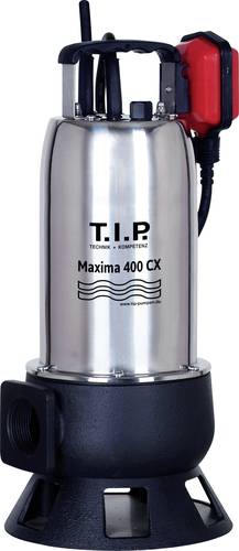 T.I.P. - Technische Industrie Produkte Maxima 400 CX 30140 Schmutzwasser-Tauchpumpe 24000 l/h 9m T.I.P. - Technische Industrie Produkte Maxima 400 CX 30140 Schmutzwasser-Tauchpumpe 24000 l/h 9m von T.I.P. - Technische Industrie Produkte