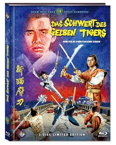 Das Schwert des gelben Tigers - Final Edition - Mediabook - Cover A - Limited Edition (2 Blu-rays+DVD) von T.V.P. - The Vengeance Pack