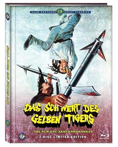Das Schwert des gelben Tigers - Final Edition - Mediabook - Cover C - Limited Edition (2 Blu-rays+DVD) von T.V.P. - The Vengeance Pack