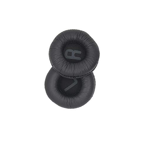 1 Paar Kopfhörer Ohrkissen Abdeckung Ohrhörer Pad für JBL Tune 600 T500BT T450 Kopfhörer, Replacement Ear Pads Ohrstöpsel Ersatz Ohr Ohrpolste sehr Comfortable (Schwarz) von T-