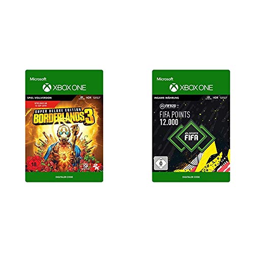 Borderlands 3: Super Deluxe Edition | Xbox One - Download Code & FIFA 20 Ultimate Team - 12000 FIFA Points - Xbox One - Download Code von T2 TAKE TWO
