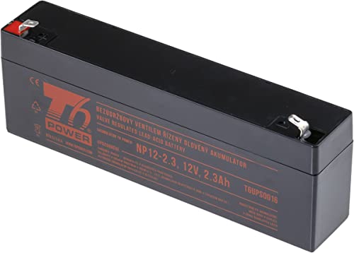 T6 Power Akku NP12-2.3, 12V, 2,3Ah von T6 Power
