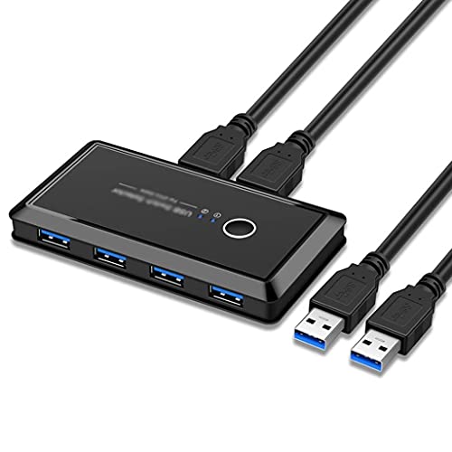 USB 3.0 Schalter Hub Selector 2 Stk. Division 4 Mausdrucker Tastatur USB 3.0 Schalter Hub Selector 2 Stk. Division 4 Mausdrucker Tastatur von T7anpmmazz