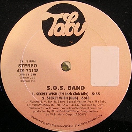 Secret wish (US, 1989) [Vinyl Single] von TABU