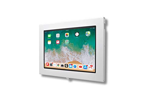 TABcare Verriegelung Sicherheit Metall Hülle für iPad Mini 6 8,3 Zoll 2021 Funktionen als Kiosk, POS, Store, Show Display (Weiß, iPad Mini 6) von TABcare