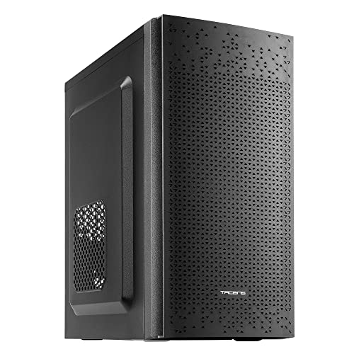 Tacens Anima AC6500, Kompaktes Micro ATX PC Gehäuse, Front-Mesh Kühlung, 500W Netzteil, USB 3.0, Schwarz von TACENS ANIMA