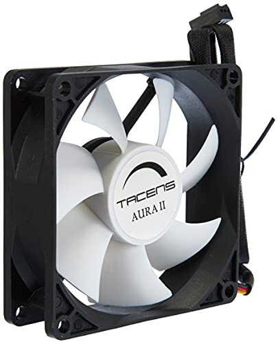 Tacens 3AURAII8, Computer Lüfter 8 cm, Ultraleise, Staubgeschützt, Schwarz Tacens 3AURAII8, Computer Lüfter 8 cm, Ultraleise, Staubgeschützt, Schwarz von TACENS