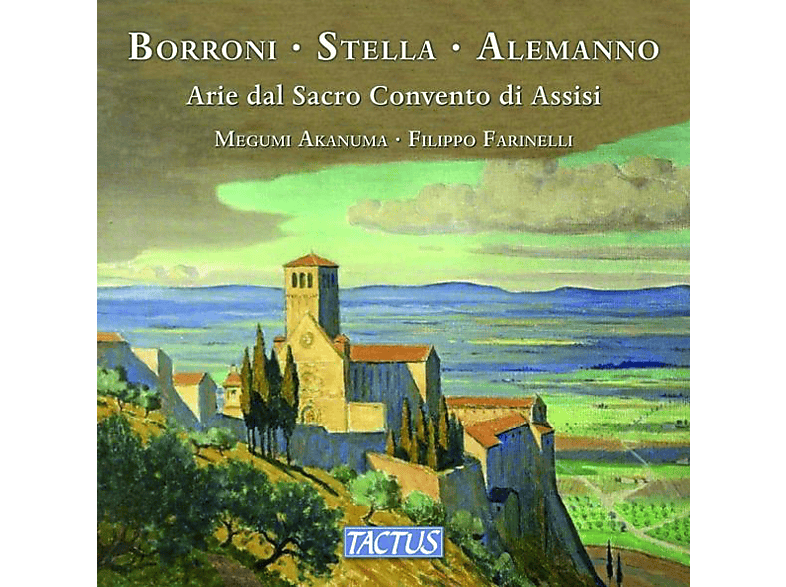 Megumi Akanuma, Filippo Farinelli - Lieder aus dem Heiligen Kloster von Assisi (CD) von TACTUS