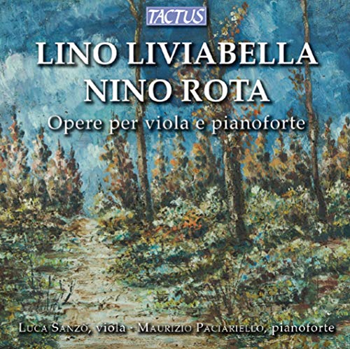 Nino Rota/Lino Liviabella: Viola and Piano Works von TACTUS