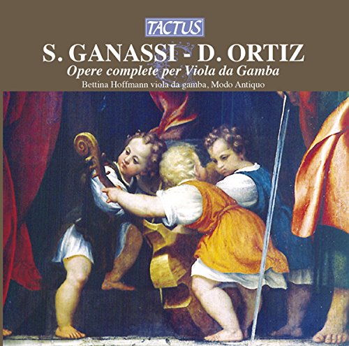 Werke für Viola da gamba von Ganssi und Ortiz von TACTUS