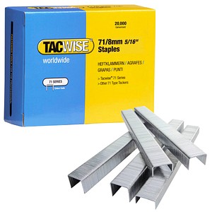 20.000 TACWISE™ Tackerklammern Typ 71/8mm, 0368 8 mm von TACWISE™