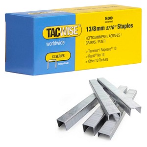5.000 TACWISE™ Tackerklammern Typ 13/8mm, 0234 8 mm von TACWISE™