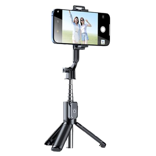 TADAYIM Smartphone Selfie-Stab | Tragbares Handy Stativ - Handheld Stativstabilisator Mit Kabelloser Fernbedienung Handyhalter Für Outdoor-Fotografie Reisen Sportaktivitäten Actionkameras TADAYIM Smartphone Selfie-Stab | Tragbares Handy Stativ - Handheld Stativstabilisator Mit Kabelloser Fernbedienung Handyhalter Für Outdoor-Fotografie Reisen Sportaktivitäten Actionkameras von TADAYIM