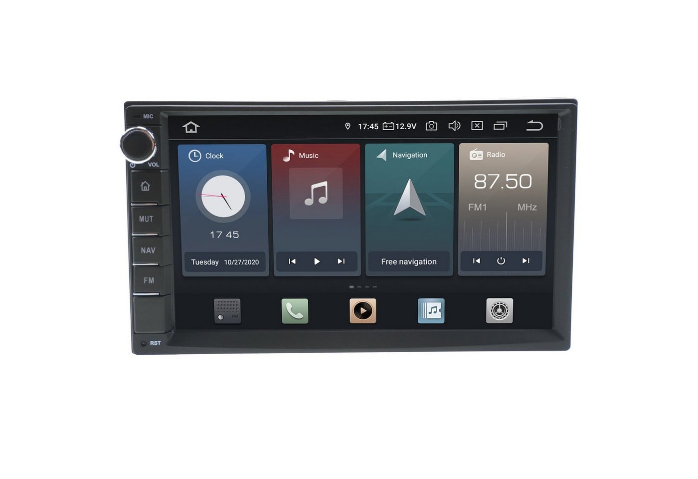 TAFFIO 2 DIN 7" Touchscreen Android Autoradio GPS CarPlay AndroidAuto WiFi Einbau-Navigationsgerät TAFFIO 2 DIN 7" Touchscreen Android Autoradio GPS CarPlay AndroidAuto WiFi Einbau-Navigationsgerät von TAFFIO