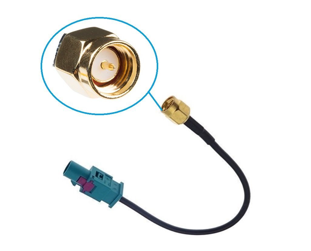 TAFFIO Fakra to SMA GSM GPS DAB DVB-T Antennen Adapter Cable KFZ Adapter TAFFIO Fakra to SMA GSM GPS DAB DVB-T Antennen Adapter Cable KFZ Adapter von TAFFIO