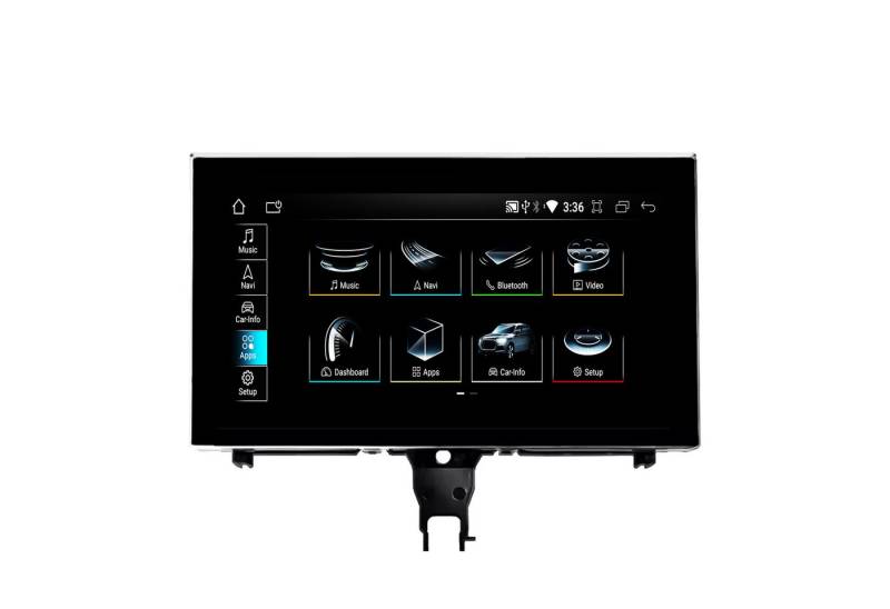 TAFFIO Für Audi A6 C7 RMC 9" Touchscreen Android GPS Navigation CarPlay Einbau-Navigationsgerät von TAFFIO