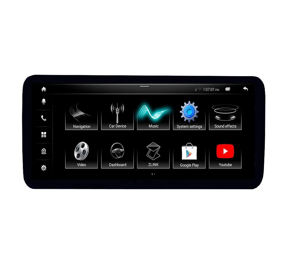 TAFFIO Für Audi Q5 MMI 3G 12 Touchscreen Android GPS USB Bluetooth CarPlay Einbau-Navigationsgerät" von TAFFIO