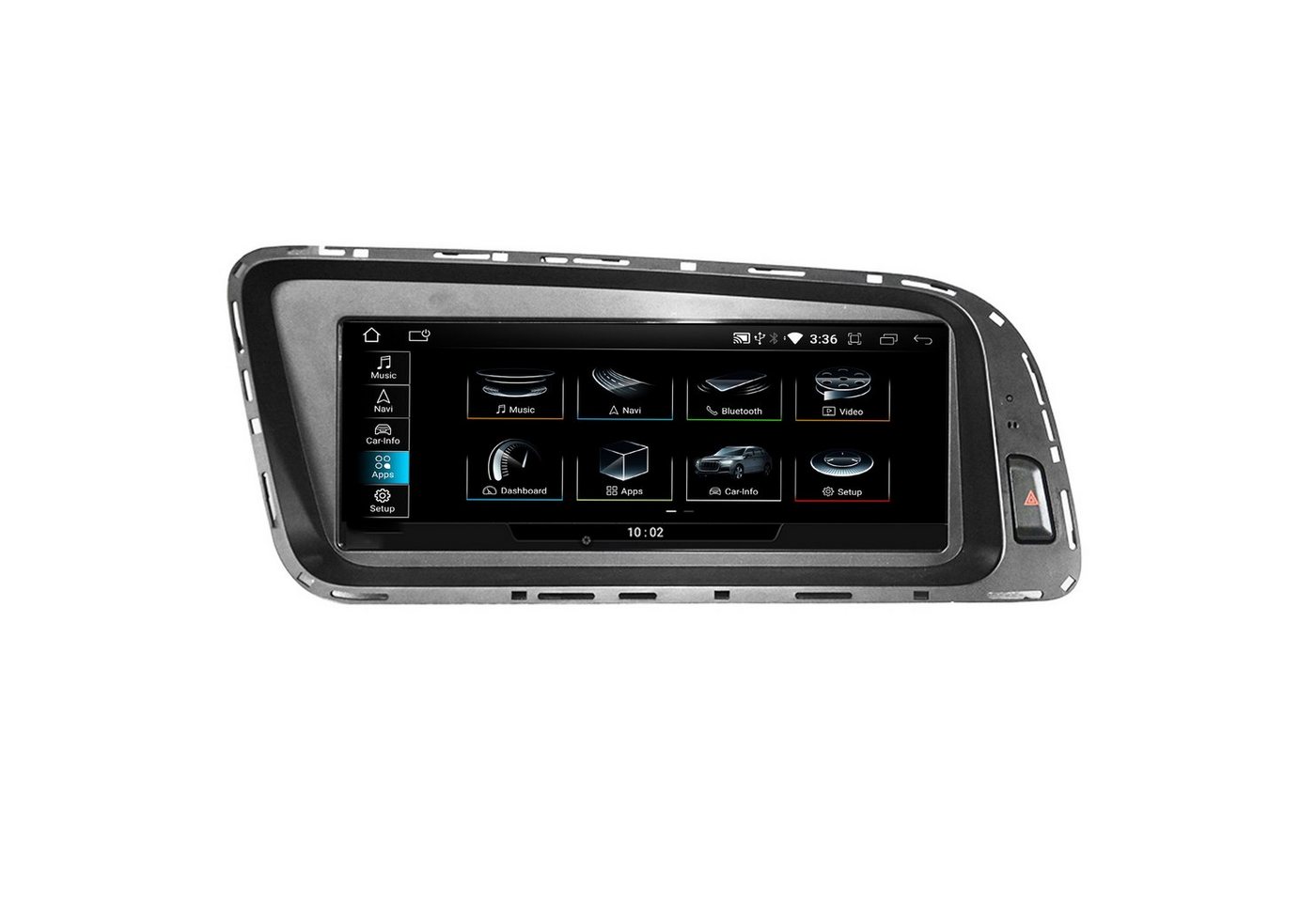 TAFFIO Für Audi Q5 SQ5 8R Concert/Symphony 8.8 Touch Android GPS CarPlay Einbau-Navigationsgerät" von TAFFIO
