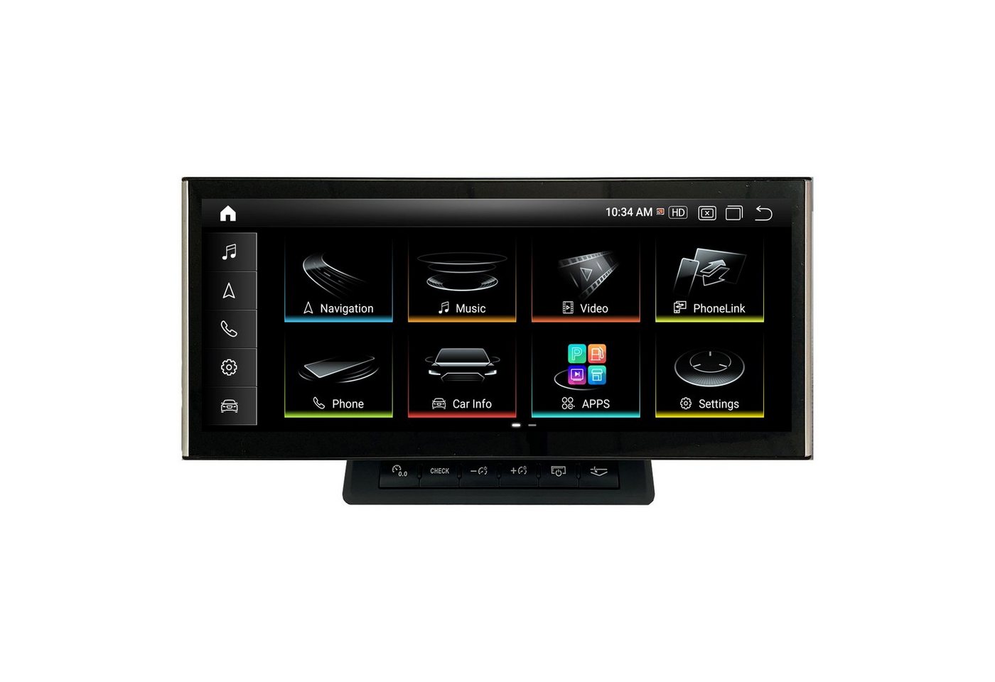 TAFFIO Für Audi Q7 MMI 2G High 10.25 Touchscreen Android GPS Navi CarPlay Einbau-Navigationsgerät" von TAFFIO