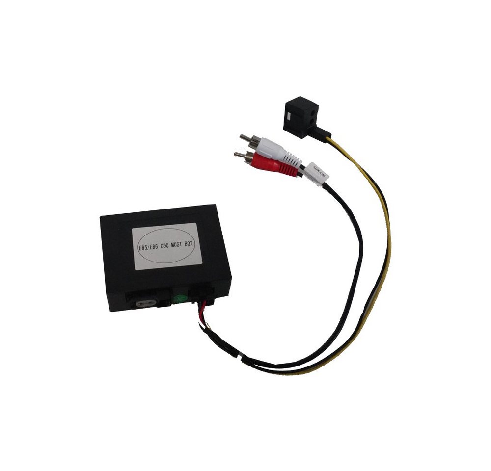 TAFFIO Für BMW E65 66 CD Wechsler auf AUX Adapter MOST Fibre Optic Gateway Navigationsgerät von TAFFIO