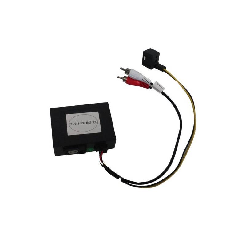 TAFFIO Für BMW E65 66 CD Wechsler auf AUX Adapter MOST Fibre Optic Gateway Navigationsgerät von TAFFIO