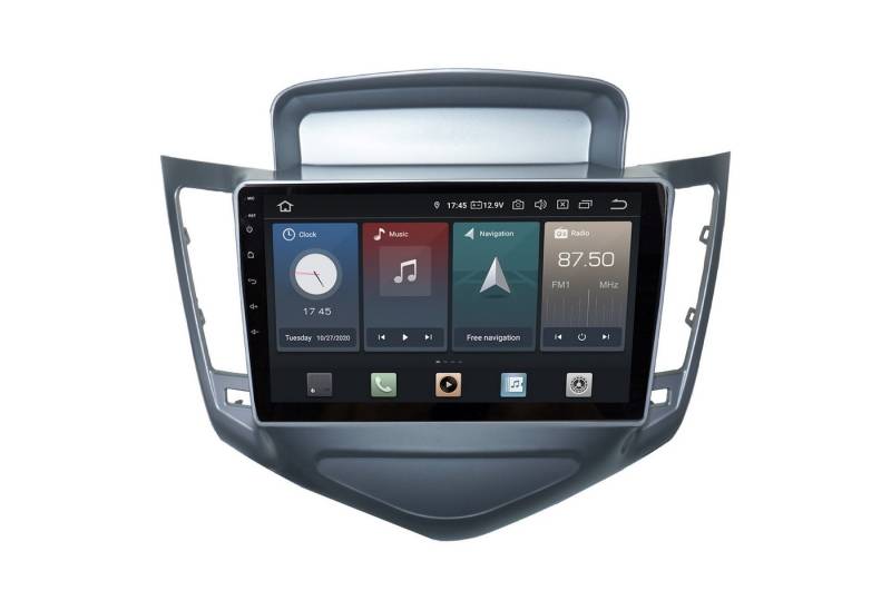 TAFFIO Für Chevrolet Cruze 9" Touch Android Autoradio GPS Navigation CarPlay Einbau-Navigationsgerät von TAFFIO