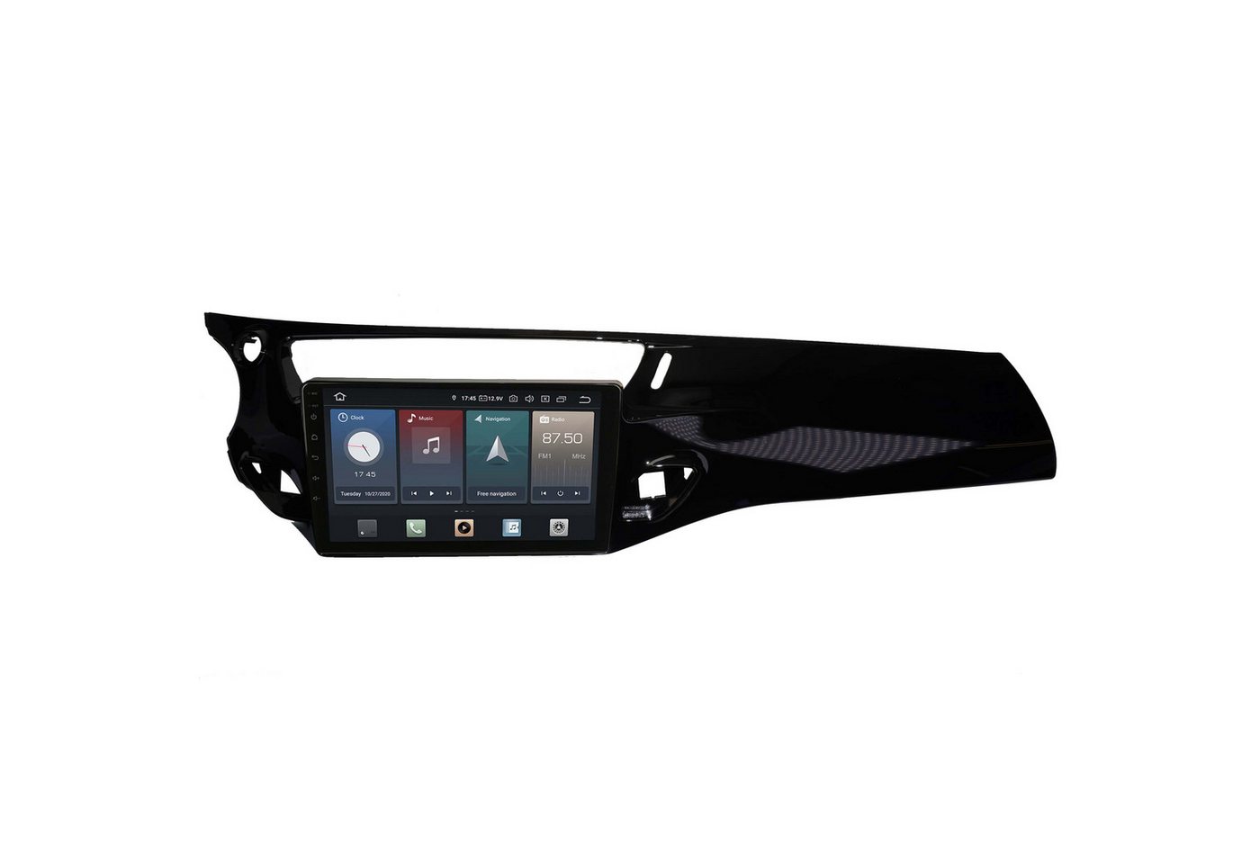TAFFIO Für Citroen C3 DS3 9" 10-16 Touchscreen Android Autoradio Navi CarPlay Einbau-Navigationsgerät von TAFFIO