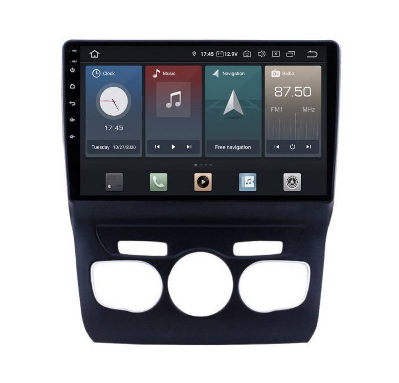 TAFFIO Für Citroen C4L 10.1 Touch Android Autoradio GPS CarPlay Bluetooth Einbau-Navigationsgerät" von TAFFIO