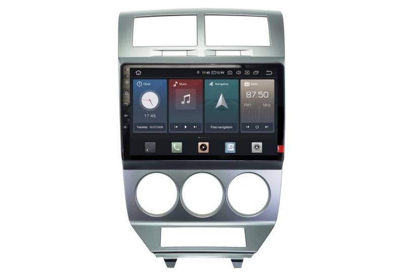 TAFFIO Für Dodge Caliber 10" Touchscreen Android Autoradio GPS CarPlay Einbau-Navigationsgerät von TAFFIO