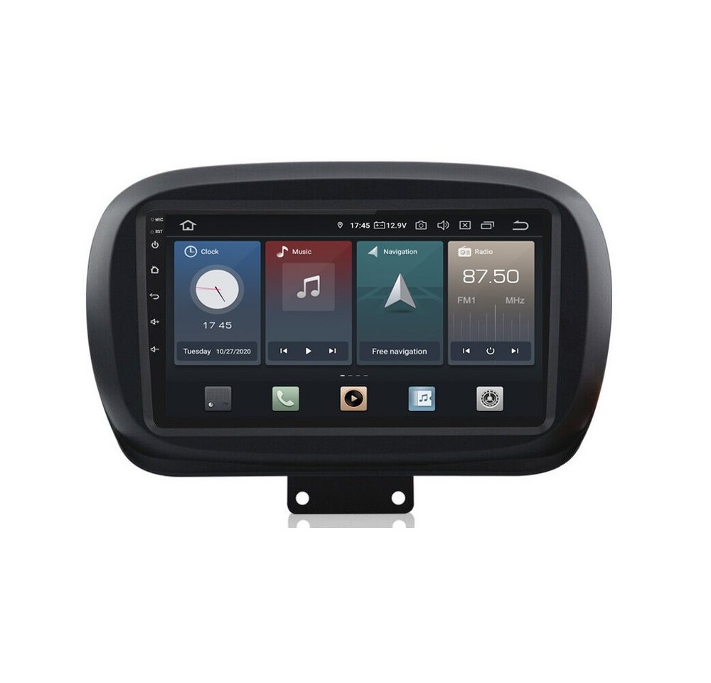 TAFFIO Für Fiat 500X 9Touchscreen Android Autoradio GPS CarPlay AndroidAuto Einbau-Navigationsgerät" von TAFFIO